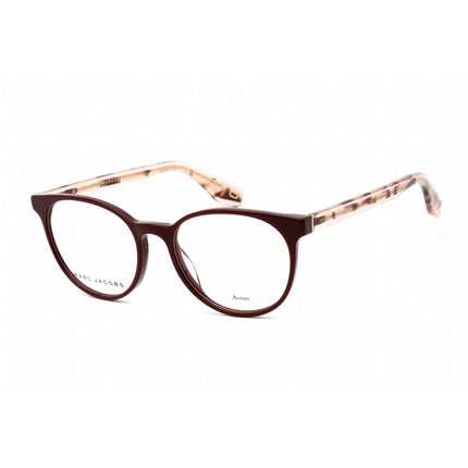 Marc Jacobs Women's Eyeglasses - Opal Burgundy Full Rim Oval Frame | Marc 283 0LHF 00 ,