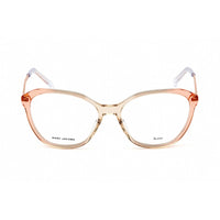 Marc Jacobs Women's Eyeglasses - Peach Plastic/Metal Butterfly | MARC 485/N 0733 00 ,