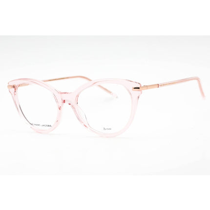 Marc Jacobs Women's Eyeglasses - Pink Acetate/Metal Cat Eye Frame | MARC 617 035J 00 ,