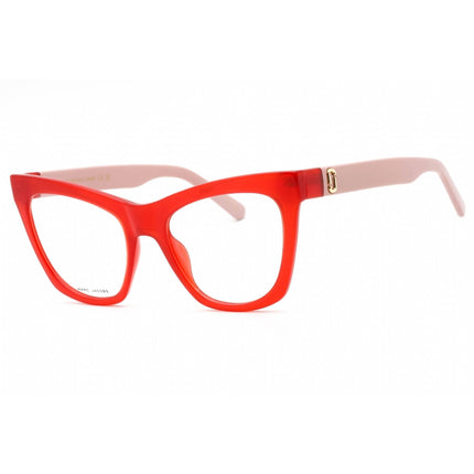 Marc Jacobs Women's Eyeglasses - Red Pink Full Rim Cat Eye Frame | MARC 649 092Y 00 ,