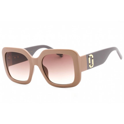 Marc Jacobs Women's Sunglasses Beige Grey Plastic Full Rim Frame | MARC 647/S 0690 JA ,