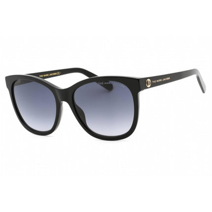 Marc Jacobs Women's Sunglasses Black Full Rim Rectangular Frame | MARC 527/S 807/9O ,