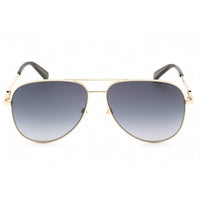 Marc Jacobs Women's Sunglasses Gold Black Metal Full Rim Frame | MARC 653/S 0RHL 9O ,