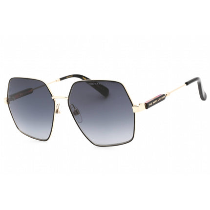 Marc Jacobs Women's Sunglasses Gold Black Metal Rectangular Frame | MARC 575/S 0RHL 9O ,
