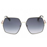 Marc Jacobs Women's Sunglasses Gold Black Metal Rectangular Frame | MARC 575/S 0RHL 9O ,