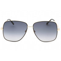Marc Jacobs Women's Sunglasses Gold Black Metal Rectangular Frame | MARC 619/S 0RHL 9O ,