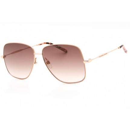Marc Jacobs Women's Sunglasses Gold Nude Metal Rectangular Frame | MARC 619/S 0BKU HA ,