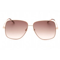 Marc Jacobs Women's Sunglasses Gold Nude Metal Rectangular Frame | MARC 619/S 0BKU HA ,