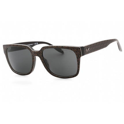 Michael Kors Unisex Sunglasses - Brown Mk Repeat Plastic Square Frame | 0MK2188 399987 ,