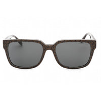 Michael Kors Unisex Sunglasses - Brown Mk Repeat Plastic Square Frame | 0MK2188 399987 ,