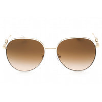 Michael Kors Women's Sunglasses - Gold White Metal Full Rim Frame | 0MK1128J 123313 ,