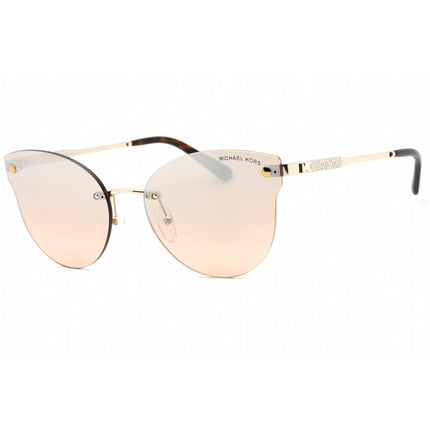 Michael Kors Women's Sunglasses - Light Gold Metal Rimless Cat Eye | 0MK1130B 10143D ,