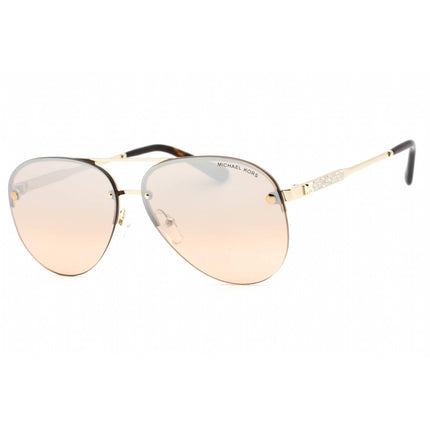 Michael Kors Women's Sunglasses - Light Gold/Brown Rimless Frame | 0MK1135B 10143D ,