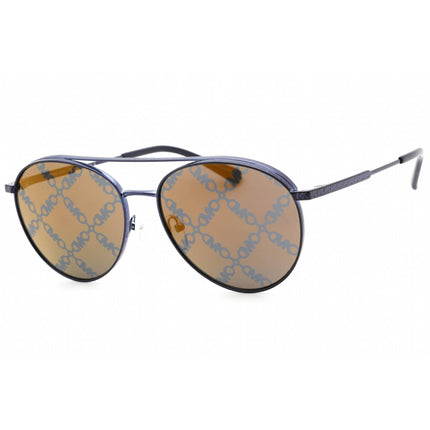 Michael Kors Women's Sunglasses - Metallic Navy Blue Aviator Frame | 0MK1138 1895AM ,
