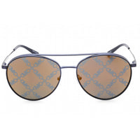Michael Kors Women's Sunglasses - Metallic Navy Blue Aviator Frame | 0MK1138 1895AM ,