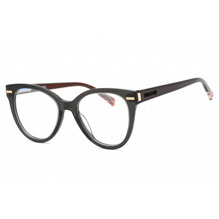 Missoni Women's Eyeglasses - Clear Demo Lens Grey Round Shape Frame | MIS 0051 0KB7 00 ,