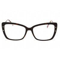 Missoni Women's Eyeglasses - Clear Demo Lens Havana Cat Eye Frame | MIS 0028 0086 00 ,