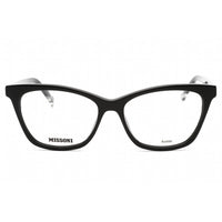 Missoni Women's Eyeglasses - Clear Lens Black Cat Eye Shape Frame | MIS 0101 0807 00 ,