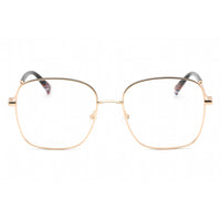 Missoni Women's Eyeglasses - Clear Lens Black Gold Metal Frame | MIS 0017 02M2 00 ,
