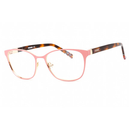 Missoni Women's Eyeglasses - Gold Nude Full Rim Rectangular Frame | MIS 0062 0BKU 00 ,