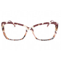Missoni Women's Eyeglasses - Plum Multicolor Cat Eye Plastic Frame | MIS 0028 05ND 00 ,