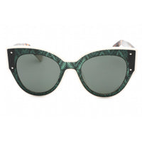 Missoni Women's Sunglasses - Dark Green Havana Cat Eye Frame | MIS 0063/S 0P8J QT ,