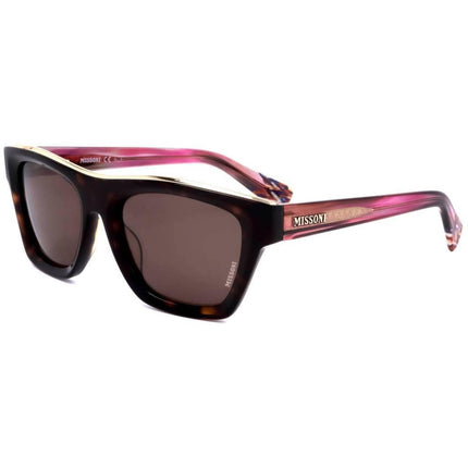 Missoni Women's Sunglasses - Grey Acetate Rectangular Full Rim | MIS 0046/S 0B3V/UR ,