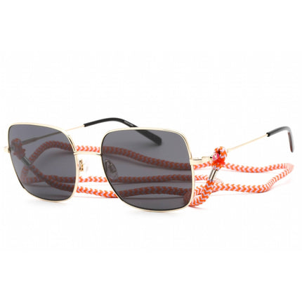 Missoni Women's Sunglasses - Grey Lens Gold Rectangular Frame | MMI 0081/S 0J5G IR ,