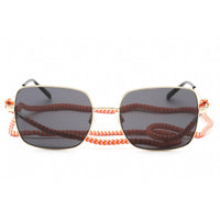 Missoni Women's Sunglasses - Grey Lens Gold Rectangular Frame | MMI 0081/S 0J5G IR ,