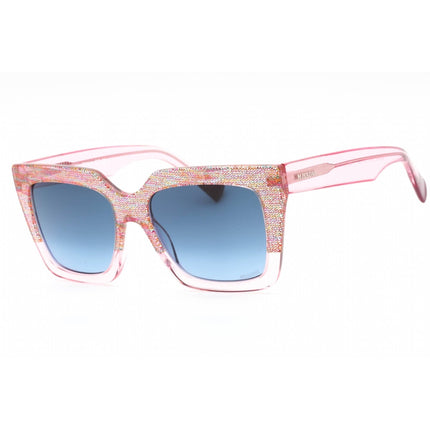 Missoni Women's Sunglasses - Pink Pattern Multicolor Square Frame | MIS 0147/S 0QQ7 08 ,