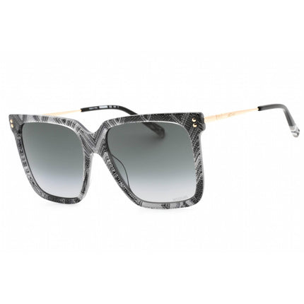 Missoni Women's Sunglasses - White Black Pattern Plastic Frame | MIS 0107/S 0S37 9O ,