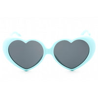 Moschino Women's Sunglasses - Azure Plastic Full Rim Cat Eye Frame | MOS128/S 0MVU IR ,