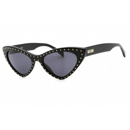 Moschino Women's Sunglasses - Black Plastic Cat Eye Full Rim Frame | MOS006/S 0807 IR ,