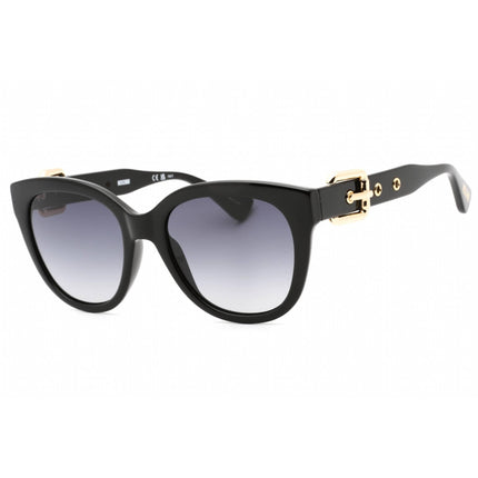Moschino Women's Sunglasses - Black Plastic Full Rim Square Frame | MOS143/S 0807 9O ,
