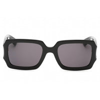 Moschino Women's Sunglasses - Grey Lens Black Rectangular Frame | MOS063/S 807/IR ,
