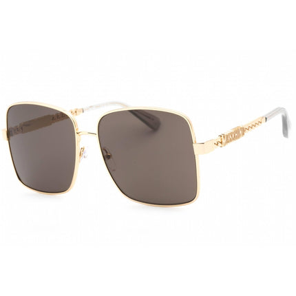 Moschino Women's Sunglasses - Grey Lens Rose Gold Metal Frame | MOS144/G/S 0000 IR ,