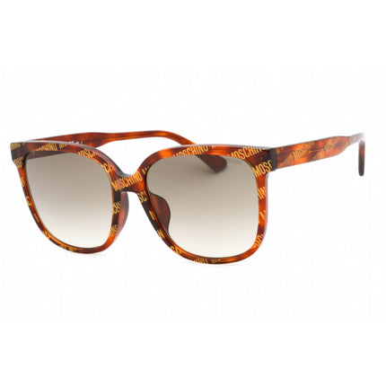 Moschino Women's Sunglasses - Pattern Havana Rectangular Frame | MOS134/F/S 0H7P HA ,