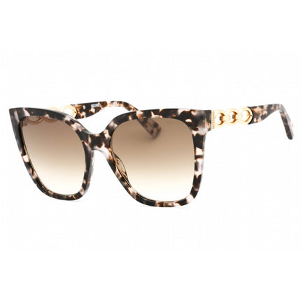 Moschino Women's Sunglasses - Pink Havana Nylon Square Shape Frame | MOS098/S 0HT8 HA ,