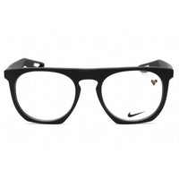 Nike Unisex Eyeglasses - Matte Black Plastic Full Rim Square Frame | NIKE 7305 001 ,