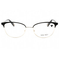 Nine West Women's Eyeglasses - Black Metal Full Rim Cat Eye Frame | NW1091 001 ,