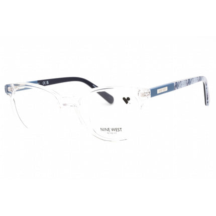Nine West Women's Eyeglasses - Crystal Clear Cat Eye Acetate Frame | NW5209 000 00 ,
