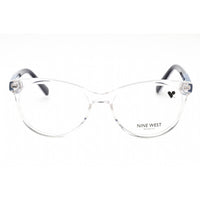 Nine West Women's Eyeglasses - Crystal Clear Cat Eye Acetate Frame | NW5209 000 00 ,