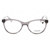 Nine West Women's Eyeglasses - Crystal Light Grey Cat Eye Acetate Frame | NW5209 014 ,