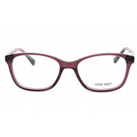 Nine West Women's Eyeglasses - Crystal Purple Plastic Cat Eye Frame | NW5200 500 ,