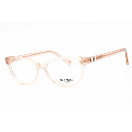 Nine West Women's Eyeglasses - Crystal Sand Plastic Full Rim Oval Frame | NW5183 265 ,