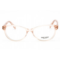 Nine West Women's Eyeglasses - Crystal Sand Plastic Full Rim Oval Frame | NW5183 265 ,