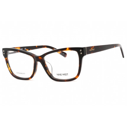Nine West Women's Eyeglasses - Dark Tortoise Metal Cat Eye Frame | NW5197X 237 ,