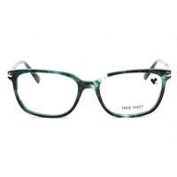 Nine West Women's Eyeglasses - Iridescent Emerald Tortoise Frame | NW5207 238 ,