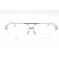 Philipp Plein Men's Eyeglasses - Shiny Palladium Metal Frame | VPP063W 0589 ,
