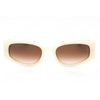 Philipp Plein Women's Sunglasses - Ivory White Frame Brown Lens | SPP025S 09YL ,
